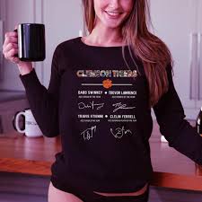 Trevor lawrence was born on july 27, 1944 in newhaven, sussex, england. Clemson Tigers Swinney Trevor Lawrence Etienne Clelin Ferrel Shirt