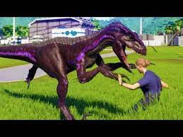 Dinosaurs in love / dinosaurs having a party. New All Carnivores Eating Humans Jurassic World Evolution Youtube