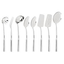 4 dinner forks 4 salad forks 4 soup spoons 4 dessert spoons 4 knives. Viking Solid Stainless Steel 8 Piece Reviews Wayfair