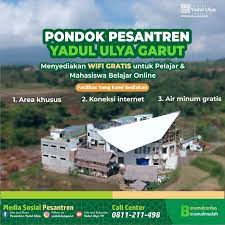Maybe you would like to learn more about one of these? Pesantren Tahfidz Quran Yadul Ulya Pondok Pesantren Yadul Ulya Garut Menyediakan Wifi Gratis Untuk Pelajar Dan Mahasiswa Belajar Online Wifi Gratis Yang Disediakan Oleh Pondok Pesantren Yadul Ulya Garut