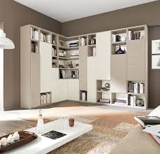 Buy Aversa Bookcase For Sale Aversa L Shape Corner Bookcase Wall Unit With Clean Li Modern Living Room Wall Living Room Wall Units Living Room Furniture Sale