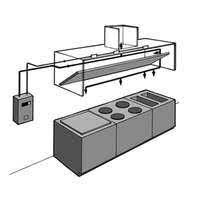 Captiveaire® is the nation's leading manufacturer of commercial kitchen ventilation systems, and now provides a complete solution of fans, heaters, ductwork, and hvac equipment. Captive Aire Systems Inc R 102 9 9ft Fire Suppression System For Captive Air Hood Systems