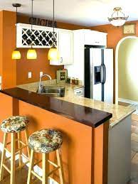20 Kitchen Wall Ideas Elegant Wood Paneling In Decorating Kitchen Wall Orange Kitchen Walls Orange Kitchen Decor Yellow Kitchen Decor