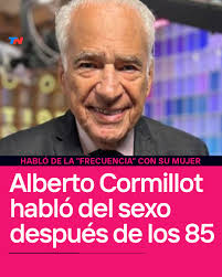 Alberto Cormillot, sin pelos en la lengua https://todonoticias.info/4mzcAE9  Habló de intimidad y dijo que después de los 80 años, hay muchas formas de  tener sexo y satisfacer a la pareja