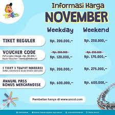 Promo Tiket Masuk Dufan Bulan November 2020 Cek Harganya Ancol, kawasan wisata yang tak pernah berhenti berkembang yang kini telah menambah lagi satu wahana biaya masuk faunaland di hari biasa dan akhir pekan harganya tetap sama, jika ingin masuk secara. promo tiket masuk dufan bulan november