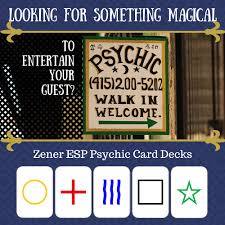 Limited edition sets offered for a limited time. Zener Esp Colour Poker Size Cards