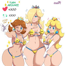 Rule34 - If it exists, there is porn of it  karbuitt, princess daisy,  princess peach, princess rosalina  7681921