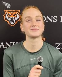 Landon Walker, a senior from Casper, Wyoming, finished first in both the  boys' long and triple jump at the 2025 Simplot Games. In the long jump,  Landon won with a mark of