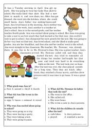Reading Comprehension For Beginner And Elementary Students 10 Worksheet Reading Comprehension Activities Reading Comprehension Reading Comprehension Lessons