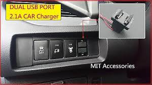 Free shipping on orders over $25 shipped by amazon. Mit Toyota Tundra 07 16 Dual Usb Port 2 1a Power Adapter Charger Smart Phone Ebay