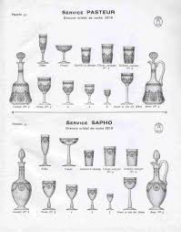 Extrait Catalogue 1930 Verre Cristal Art Du Verre Verre