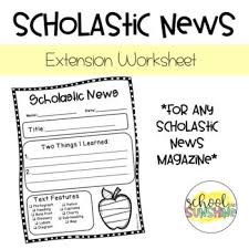 In this economy worksheet, students use what they learned in scholastic news to complete a graphic organizer on a healthy versus an unhealthy economy. 10 Scholastic News Ideas Scholastic Text Features Homeschool Social Studies