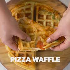 Pizza Waffle Video Waffle Maker Recipes Waffle Iron Recipes Recipes