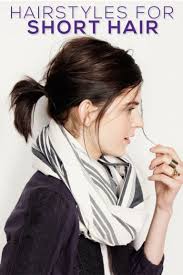 Did you scroll all this way to get facts about short pony tail? 10 No Fuss It Girl Approved Hairstyles For Short Hair Short Hair Ponytail Cute Ponytail Hairstyles Short Hair Up