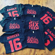 Sweet 16 Birthday Squad T Shirts This Item Is Unavailable Sweet 16 Birthday Sweet 16 Shirts Sweet 16 Outfits