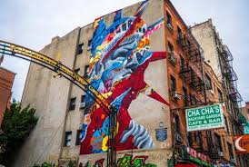 Growing from peter minuit's tiny settlement of 1626 to one with more than three million immigrants today, the city has always been a magnet for transplants from all over the globe. Big City Of Dreams By Tristan Eaton Bild Von Explore The Apple New York City Tripadvisor