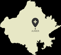 Image result for ajmer in the map