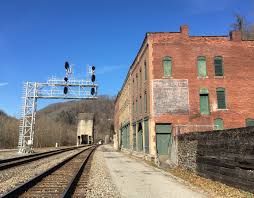 During the heyday of coal mining in the new river gorge, thurmond was a prosperous town with a number of businesses and facilities for the chesapeake and ohio railway. The Almost Ghost Town Of Thurmond West Virginia Roaming Here And There