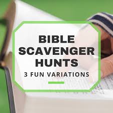 Bible drill youth group games games ideas. Bible Scavenger Hunts 3 Fun Variations To Play With Family Friends