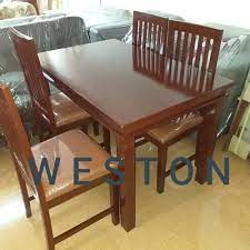 Meja kursi makan adalah perabotan furniture ruang makan rumah anda, selain dapat di gunakan di ruang makan dan bisa di gunakan sebagai furniture rumah makan atau restourant bahkan dapat pula sebagai desain interior cafe yang mempunyai desain interior. Jual Meja Makan Minimalis Kab Bogor Weston Store Tokopedia