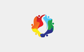 Check Out This Behance Project Ganas 2018 Event Community Logo With Many Colors Https Www Behance Net Galle Logo Design Event Community Logo Event Logo