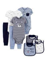 Child Of Mine By Carter S Baby Boy Baby Shower Layette Gift Set 8 Piece Preemie 24 Months Walmart Com In 2021 Carters Baby Boys Carters Baby Baby Boy Outfits