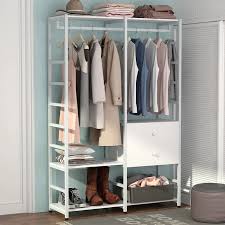 Receive free shipping on most orders over $35. Rebrilliant Billings 47 2 W Free Standing Closet System Reviews Wayfair In 2021 Free Standing Closet Standing Closet Closet Organizing Systems