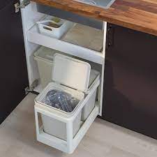 The mdesign kitchen storage bins are perfect for food storage. Kitchen Bins Recycling Bins Ikea