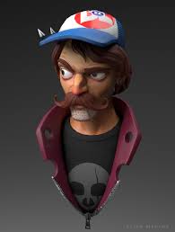 Artstation Random Dude Eli Medina Character Design Animation Character Modeling 3d Character