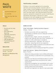 Manual Tester Resume Example + Work History