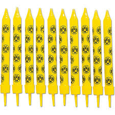 Bvb gesang signal iduna park borussia dortmund stadion fußball. Bvb Geburtstagskerzen Fussballverein Borussia Dortmund Mytoys