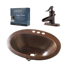 copper sink design kit with pfister