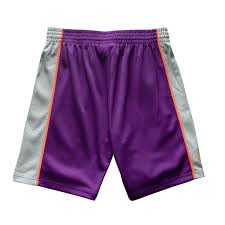 Phoenix suns apparel and suns merchandise store featuring licensed suns clothing, fan gear and unique gifts. Phoenix Suns Mitchell Ness Nba 00 01 Swingman Shorts Purple Us Sports Down Under