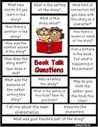 Book Talk Book Talk School Reading 3rd Grade Reading