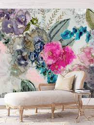 Larger prints than this value will be divided and printed on several rolls of wallpaper. Wisteria Oversized Wall Mural Vivian Ferne
