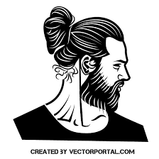 Men S Hairstyle Free Vector Hair Vector Mens Hairstyles Modern Man