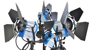 Car lights in the big underground city parking. Let There Be Light Four Common Types Of Film Lights