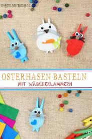 Osterhasen Basteln Mit Kindern Und Kleinkindern Bastelnmitkids In 2020 Osterhasen Basteln Kinder Osterhasen Basteln Basteln Mit Kleinkindern