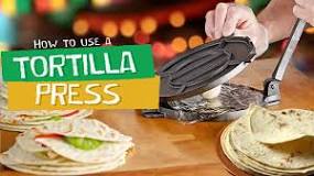 How to Use a Tortilla Press Without Sticking