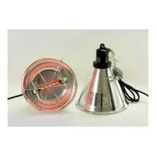 This plastic heat lamp can use bulbs up to 250w. Heat Lamps Lighting Equipment Barn Supplies Products