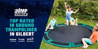 Designed for safety and durability, the jump power 10ft trampoline and enclosure features high quality materials for better trampolining. The Jump Shack The World S Best In Ground Trampoline