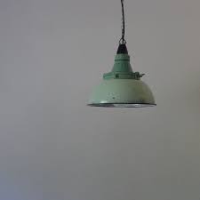 1von3 Alte Emaille Lampe Industrielampe Fabriklampe Vintage Industrial Lamp Loft Design Lampen Lampen Und Leuchten Lampen