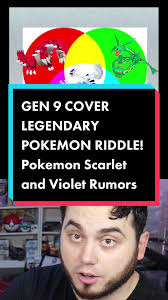 GEN 9 COVER LEGENDARY POKEMON RIDDLE! Pokemon Scarlet and Violet Rumors  #pkemon #pokemonrumors #legendarypokemon #gen9 #pokemonscarlet  #pokemonviolet #pokemonleaks #riddler #adrive #pokemontiktok