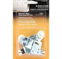 Prime-Line Closet Door Roller, Back, 3/4 in. Offset, 3/4 in. Nylon Wheel, Atlas (2-pack) N 6628