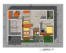 12 gambar rumah minimalis 1 lantai terbaru 2019. Denahose Rancangan Denah Rumah Minimalis Modern Melebar Ke Samping