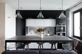 Black And White Dining Room Wall Decor Dining Room Modern Bauhaus Dining Room Ideas Black And White Kitchen Set Brick Wall Decor Modern Room Decor Dining Room Design Modern Dining Room Contemporary