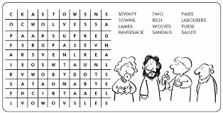 Find all the coloring pages you want organized by topic and lots of other kids crafts and kids activities at allkidsnetwork.com. Gospel Of Luke Luke 10 1 12 17 20 Or 10 1 9 Clipart Coloring Pages Puzzles Children S Stories
