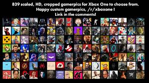 Microsoft has restored the ability for xbox users to upload their own custom gamerpics and avatars. I Ve Spent The Last Few Days Scaling Hd Images Of Popular Stuff To Fit The Size Of Xbox Gamerpics Ended Up With 839 Of Them Feel Free To Take Them For Your