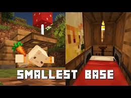 Smallest Minecraft Survival House With Everything You Need Youtube In 2020 Minecraft Survival Minecraft Survival