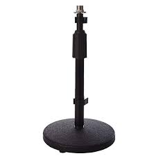 Lyxpro Dks 1 Desktop Microphone Desk Stand Adjustable Height Weighted Base 3 8 5 8 Adapter Table T Adjustable Standing Desk Microphone Microphone Stands